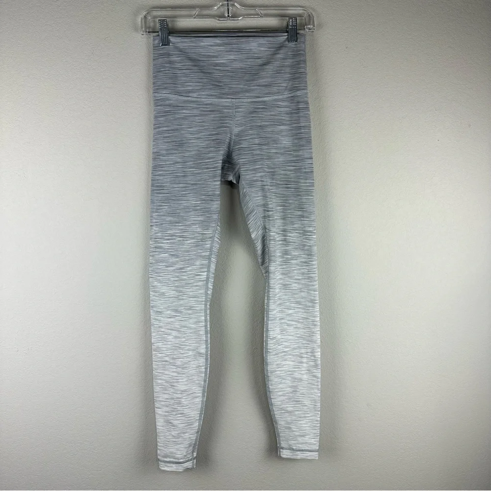 Lululemon Ombre Melange Space Dye Wunder Under Hi-Rise Tights Leggings Size 6